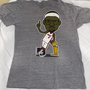 Adidas LeBron Championship Shirt Miami